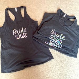 Bride Squad Tank Tops